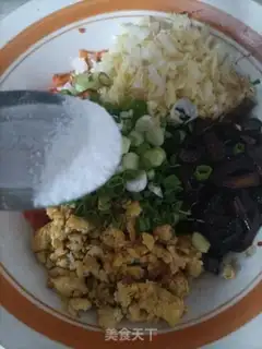Make Pyramid dumplings step 5