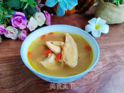 Make A ginseng deer, chicken soup step 4