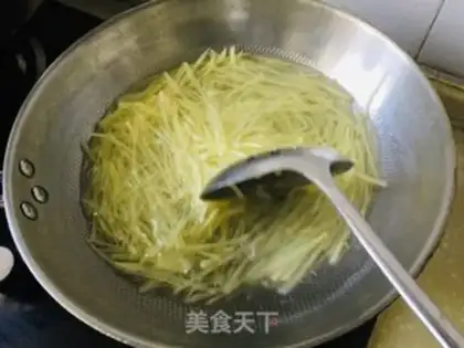 Make Cream pepper with potatoes step 2