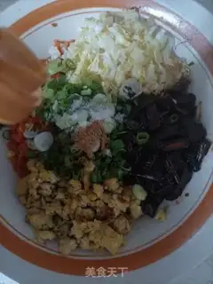 Make Pyramid dumplings step 7