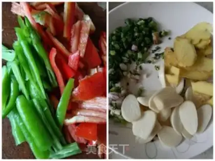 Make Pippi fried pig belly step 1