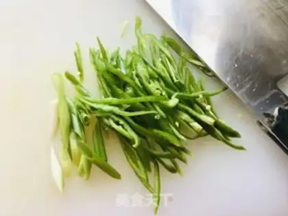 Make Cream pepper with potatoes step 4