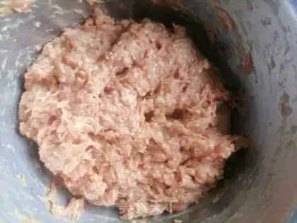 Make Fresh meat buns step 5