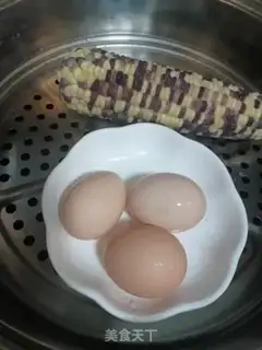 Make Egg platter step 1