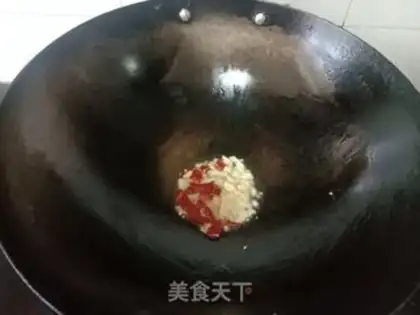 Make ♪ West blue flowers to fry dry ♪ step 2