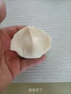 Make Pyramid dumplings step 13