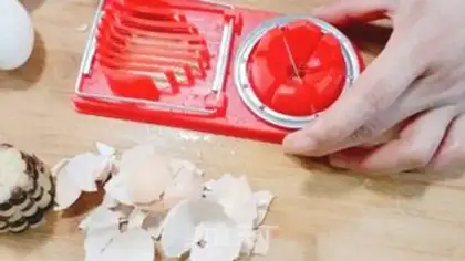 Make Egg platter step 4