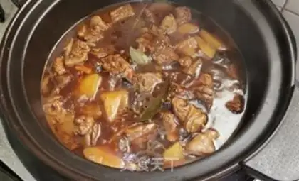 Make Potato mashed cattle step 7