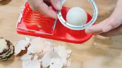 Make Egg platter step 5