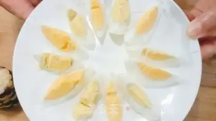 Make Egg platter step 7