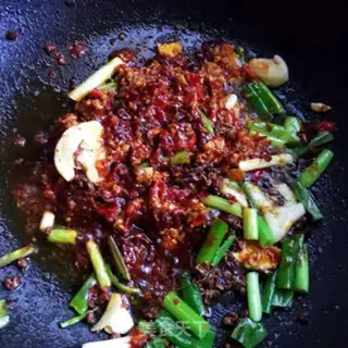 Make Spicy tofu for black fish step 4