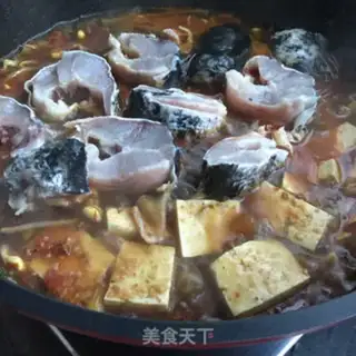 Make Spicy tofu for black fish step 6