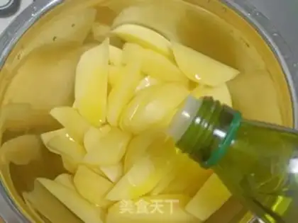 Make Air-cooked fries step 2