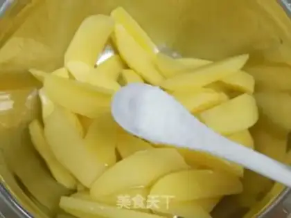 Make Air-cooked fries step 3