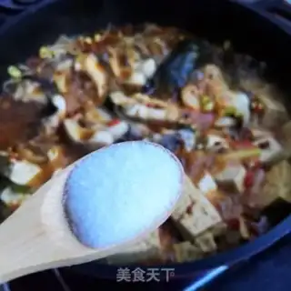 Make Spicy tofu for black fish step 8