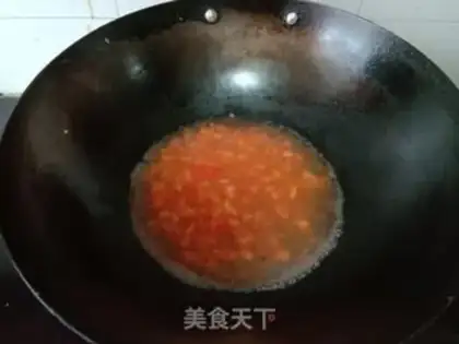 Make Curry tomato eggs step 3