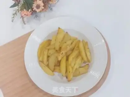 Make Air-cooked fries step 8