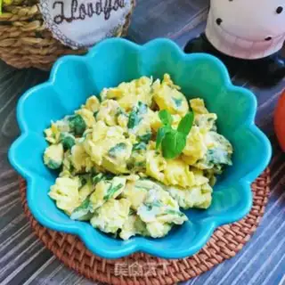 Make Mint fried eggs step 5