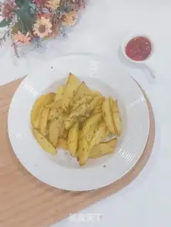 Make Air-cooked fries step 10