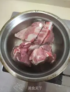 Make Red wine fan bones step 0