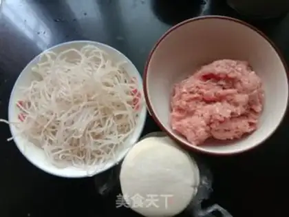 Make Powder bun step 0