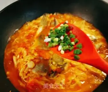 Make Tomato juice and yellow fish step 9