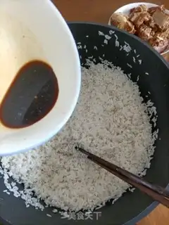 Make Chestbone salted egg yolk step 7