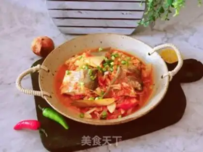 Make Tomato juice and yellow fish step 10
