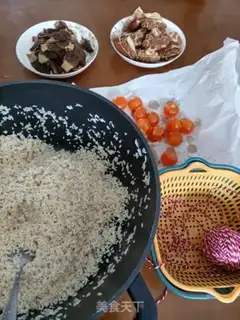 Make Chestbone salted egg yolk step 8