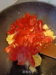 Make Egg tomatoes step 4