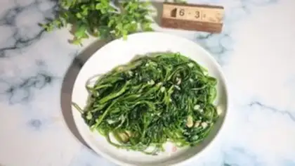 Make Garlic cabbage step 7