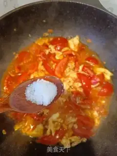 Make Egg tomatoes step 9
