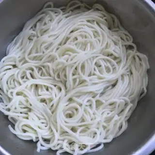 Make Soy sauce, noodle step 1