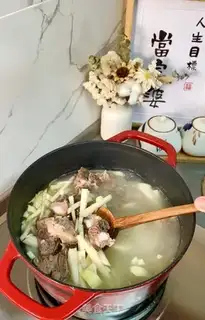 Make Fresh steak soup step 7
