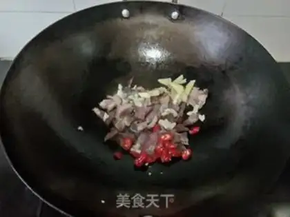 Make Black-mucked meat step 2
