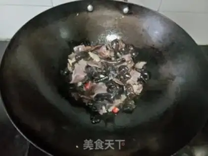 Make Black-mucked meat step 3
