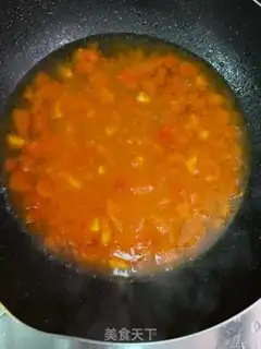 Make Tomato tofu beef pan step 6