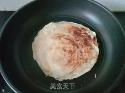 Make Onion pork cake step 5