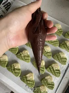 Make Scrap cookies step 19