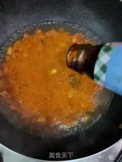 Make Tomato tofu beef pan step 7