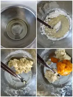 Make Pumpkin cake step 1
