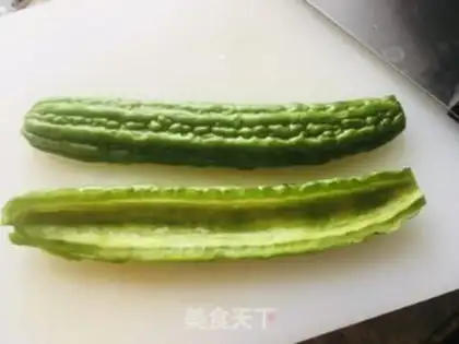 Make A cold, bitter melon step 0