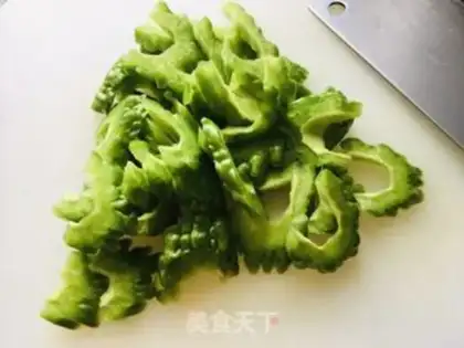 Make A cold, bitter melon step 1
