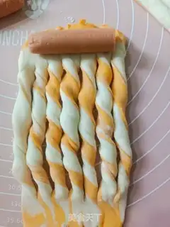 Make Double sausage rolls step 7