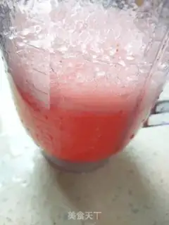 Make Watermelon freeze step 3