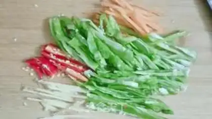 Make Worm and herbs step 2