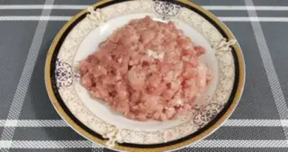 Make A fan of duck blood step 0