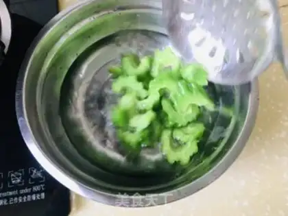 Make A cold, bitter melon step 4