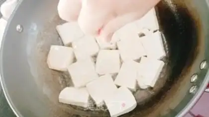 Make Fried tofu step 3