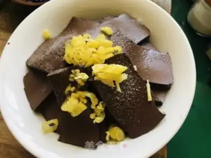 Make A fan of duck blood step 5